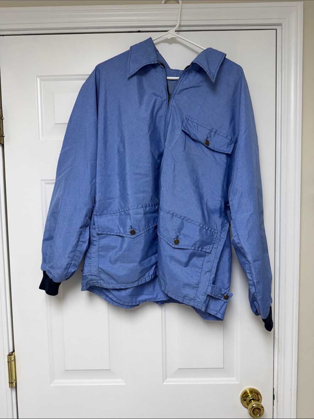 Blue Women's Jacket & Pants Golf Rain Suit